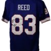 Andre Reed Autographed/Signed Buffalo Bills XL Blue Jersey 7x Pro Bowl JSA 21931