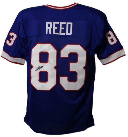 Andre Reed Autographed/Signed Buffalo Bills XL Blue Jersey JSA 21932