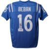 Gary Beban Autographed/Signed UCLA Bruins XL Blue Jersey Heisman JSA 21951