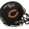 Mike Singletary Autographed/signed Chicago Bears Mini Helmet HOF BAS 21965