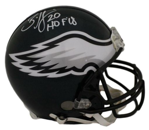 Brian Dawkins Autographed Philadelphia Eagles Replica Helmet HOF JSA 22027