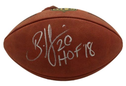 Brian Dawkins Autographed Philadelphia Eagles Authentic Football HOF JSA 22034