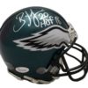 Brian Dawkins Autographed Philadelphia Eagles Mini Helmet HOF JSA 22035