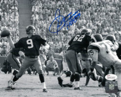 Sonny Jurgensen Autographed/Signed Washington Redskins 8x10 Photo HOF JSA 22051