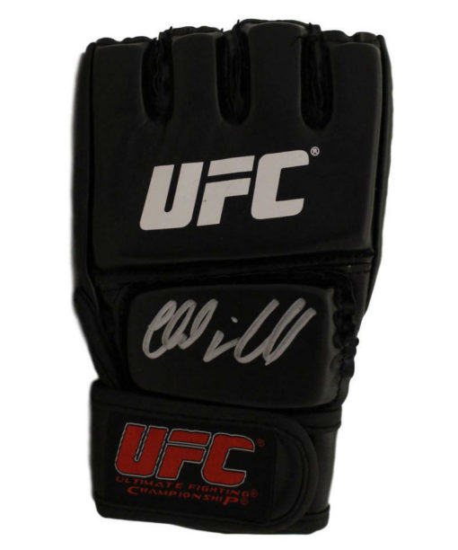 Chuck Liddell Autographed/Signed UFC Black Left Handed Glove BAS 22063