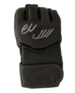 Chuck Liddell Autographed UFC Century Black Right Handed S/M Glove BAS 22067