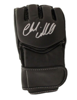 Chuck Liddell Autographed UFC Century Black Right Handed L/XL Glove BAS 22068