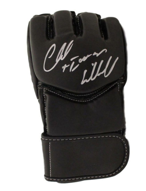 Chuck Liddell Signed UFC Century Black Right Handed Glove Iceman BAS 22070