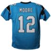 DJ Moore Autographed/Signed Carolina Panthers XL Blue Jersey BAS 22085