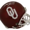 Adrian Peterson Autographed Oklahoma Sooners Proline Helmet JSA 22093