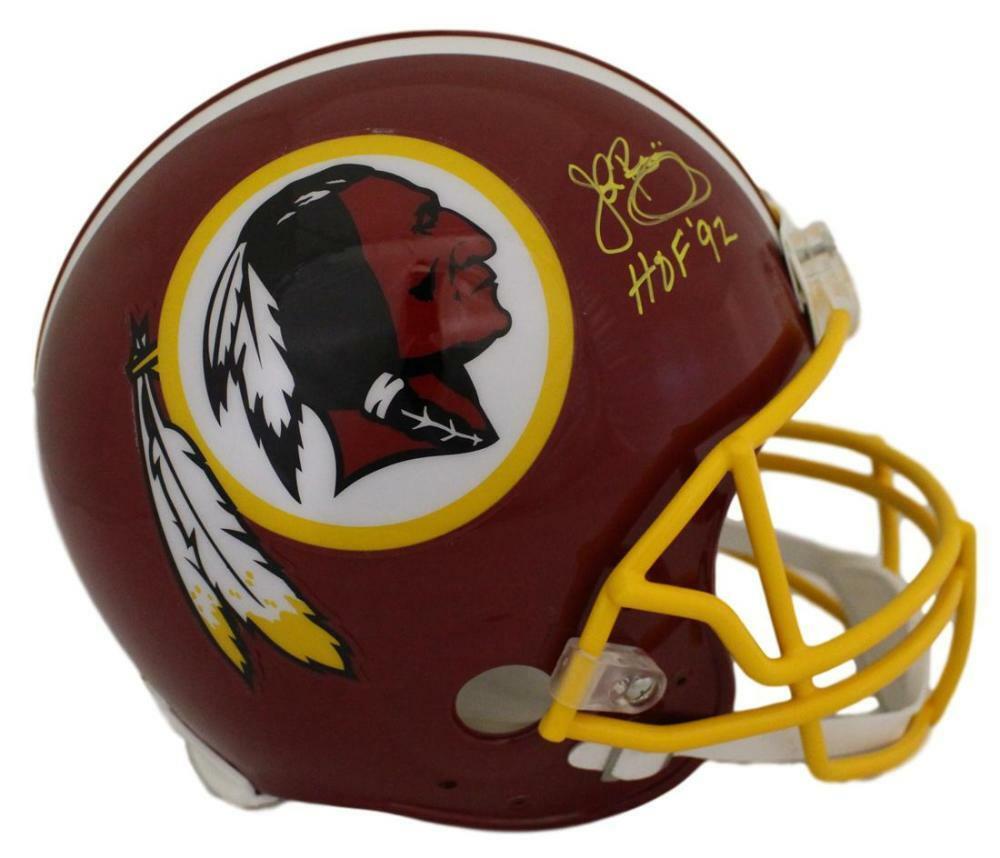 john riggins autographed helmet