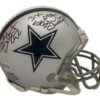 Tony Tolbert Autographed Dallas Cowboys Mini Helmet 3x SB Champs BAS 22110