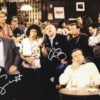 George Wendt & John Ratzenberger Autographed/Signed 11x14 Photo Cheers BAS 22115