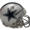 Danny White Autographed Dallas Cowboys Mini Helmet SB XII Champs JSA 22117