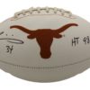 Ricky Williams Autographed/Signed Texas Longhorns Logo Football HT JSA 22126