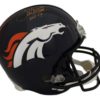 Terrell Davis Autographed/Signed Denver Broncos Replica Helmet HOF RAD 22130