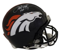 Terrell Davis Autographed/Signed Denver Broncos Proline Helmet HOF RAD 22134