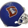 Terrell Davis Autographed Denver Broncos D Logo Proline Helmet HOF RAD 22136