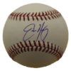 Eric Young Autographed/Signed Colorado Rockies OML Baseball JSA 22139