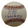 Eric Young Autographed Colorado Rockies OML Baseball 1st Rockies HR JSA 22140