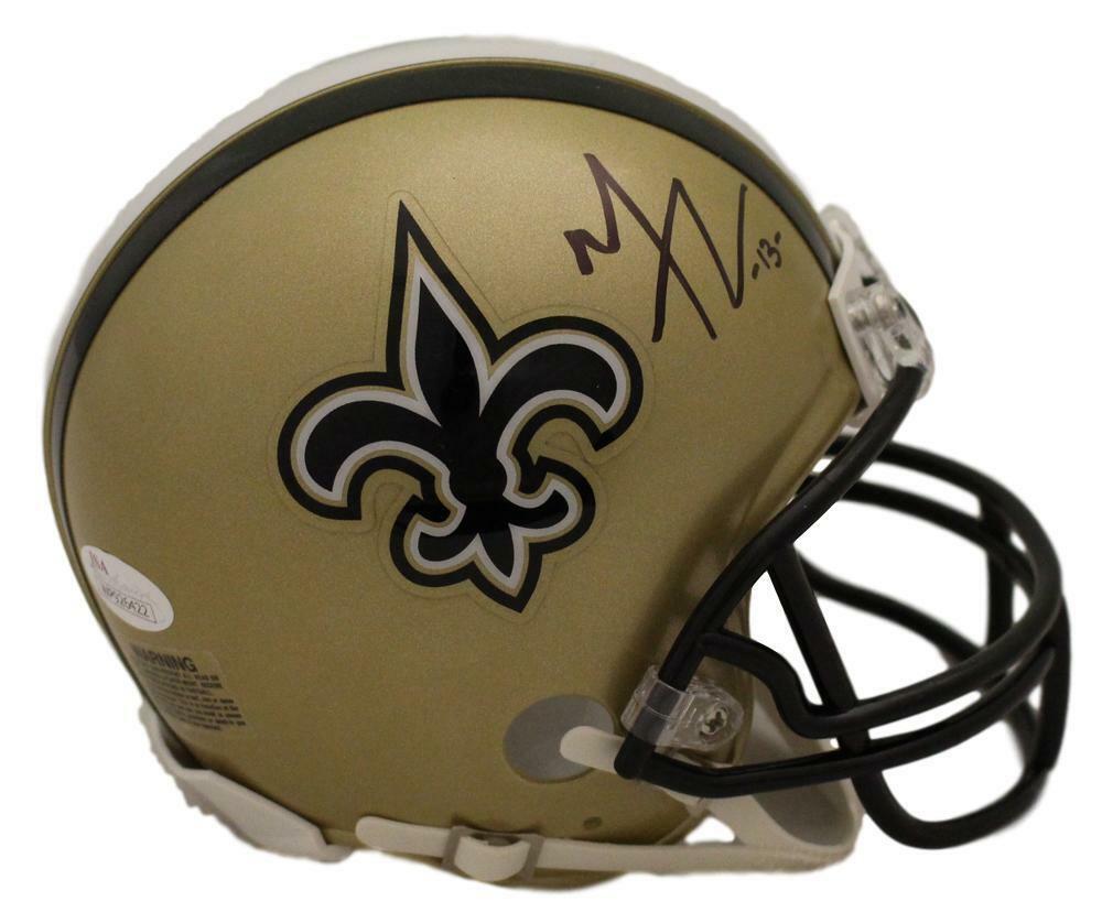 Michael Thomas New Orleans Saints Signed Autograph Speed Mini Helmet JSA Certified 
