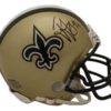 Tedd Ginn Jr Autographed/Signed New Orleans Saints Mini Helmet JSA 22175
