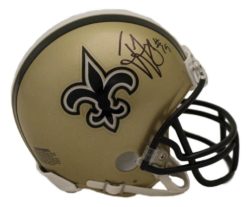 Tedd Ginn Jr Autographed/Signed New Orleans Saints Mini Helmet JSA 22175