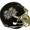 Dak Prescott Autographed/Signed Mississippi State Chrome Mini Helmet BAS 22178