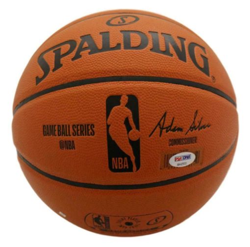 Walt Frazier & Earl Monroe Autographed Knicks/Bullets Basketball PSA 22187
