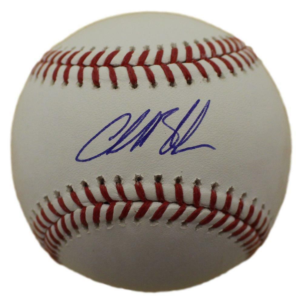 Charlie Blackmon Autographed/Signed Colorado Rockies OML Baseball FAN 22247