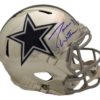 Jason Witten Autographed/Signed Dallas Cowboys Chrome Replica Helmet JSA 22270