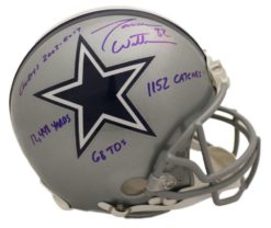 Jason Witten Autographed/Signed Dallas Cowboys Proline Helmet 4 Insc JSA 22275