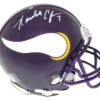 Randall Cunningham Autographed Minnesota Vikings TB Mini Helmet JSA 22277