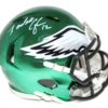 Randall Cunningham Autographed Philadelphia Eagles Chrome Mini Helmet JSA 22282
