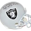 Ken Stabler Autographed/Signed Oakland Raiders Replica Helmet 22287 JSA