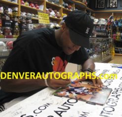 Courtland Sutton Autographed/Signed Denver Broncos 8x10 Photo JSA 22336