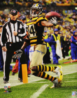 Antonio Brown Autographed/Signed Pittsburgh Steelers 16x20 Photo JSA 22348