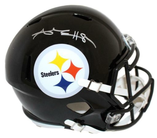 Antonio Brown Autographed Pittsburgh Steelers Speed Replica Helmet JSA 22349