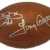 Tony Dorsett & Emmitt Smith Signed Dallas Cowboys Official Football BAS 22358