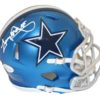 Tony Dorsett Autographed/Signed Dallas Cowboys Blaze Mini Helmet JSA 22359