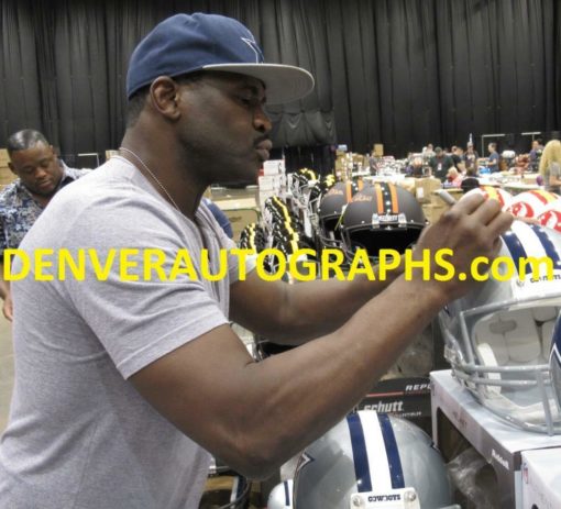 Michael Irvin Autographed/Signed Dallas Cowboys Proline Helmet BAS 22364