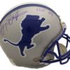 Barry Sanders Autographed/Signed Detroit Lions Proline Helmet HOF JSA 22380