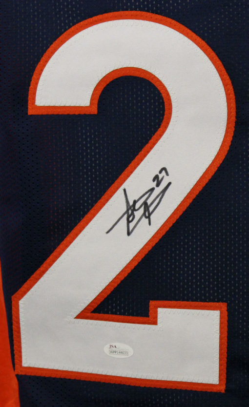Steve Atwater Autographed/Signed Denver Broncos Blue XL Jersey JSA 22401