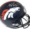 Steve Atwater Autographed Denver Broncos Replica Helmet Back to Back JSA 22403
