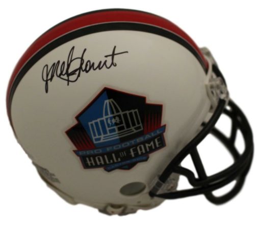 Mel Blount Autographed/Signed Pittsburgh Steelers HOF Mini Helmet JSA 22418