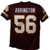 Lavar Arrington Autographed/Signed Washington Redskins XL Red Jersey JSA 22428