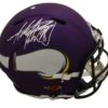 Adrian Peterson Autographed Minnesota Vikings Speed Proline Helmet BAS 22449
