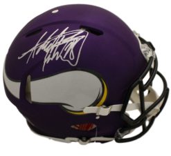 Adrian Peterson Autographed Minnesota Vikings Speed Proline Helmet BAS 22449