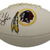 Alex Smith Autographed/Signed Washington Redskins Logo Football BAS 22463