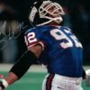 Michael Strahan Autographed/Signed New York Giants 8X10 Photo JSA 22501 PF